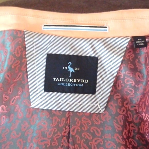 TAILORBYRD Collection Cantaloupe Blazer, 42L - Picture 2 of 12